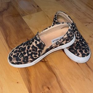 Animal print leopard Steve Madden shoes platform sneakers